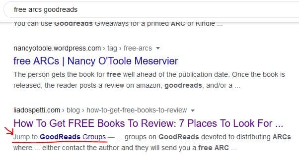 Passage Indexing: example of subsection ranking in Google